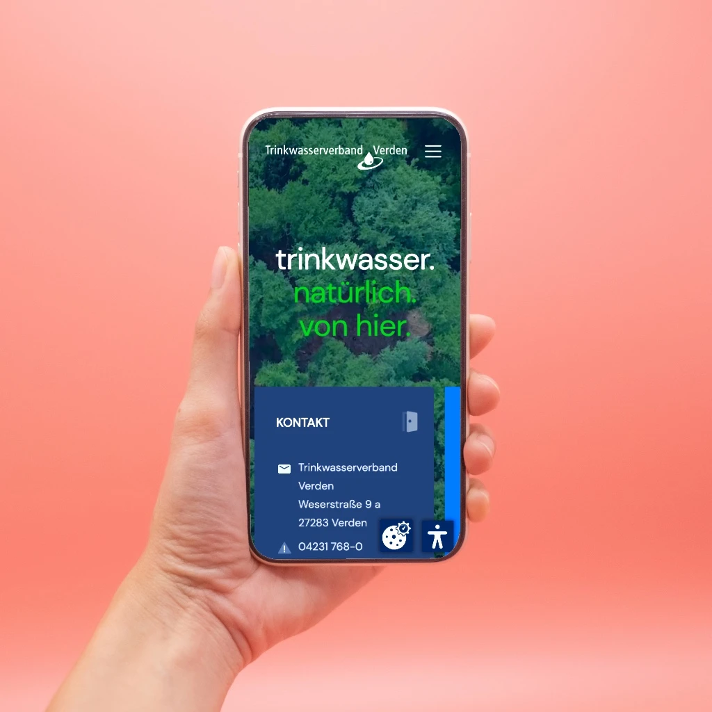 Website Wasserversorger